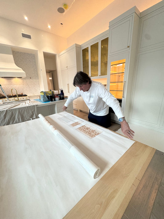 Homeowner making their own remarkable design