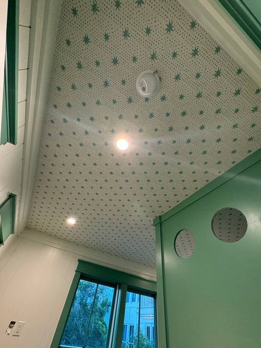 Bunk room ceiling